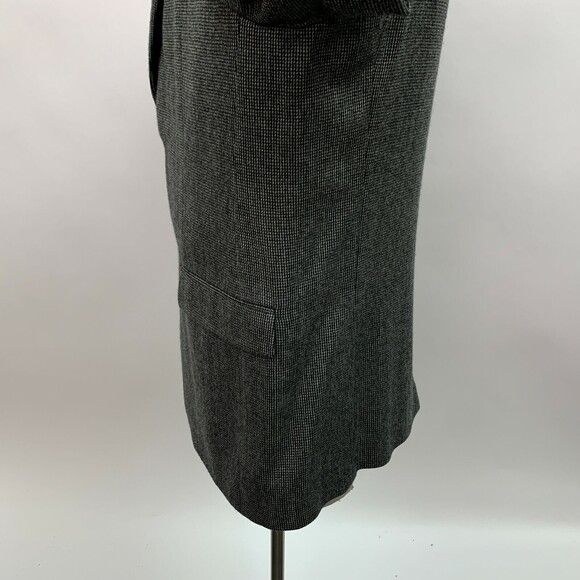 Ralph Lauren Men's Blazer Jacket 44 Regular Black Gray White 100% Wool - Picture 4 of 10